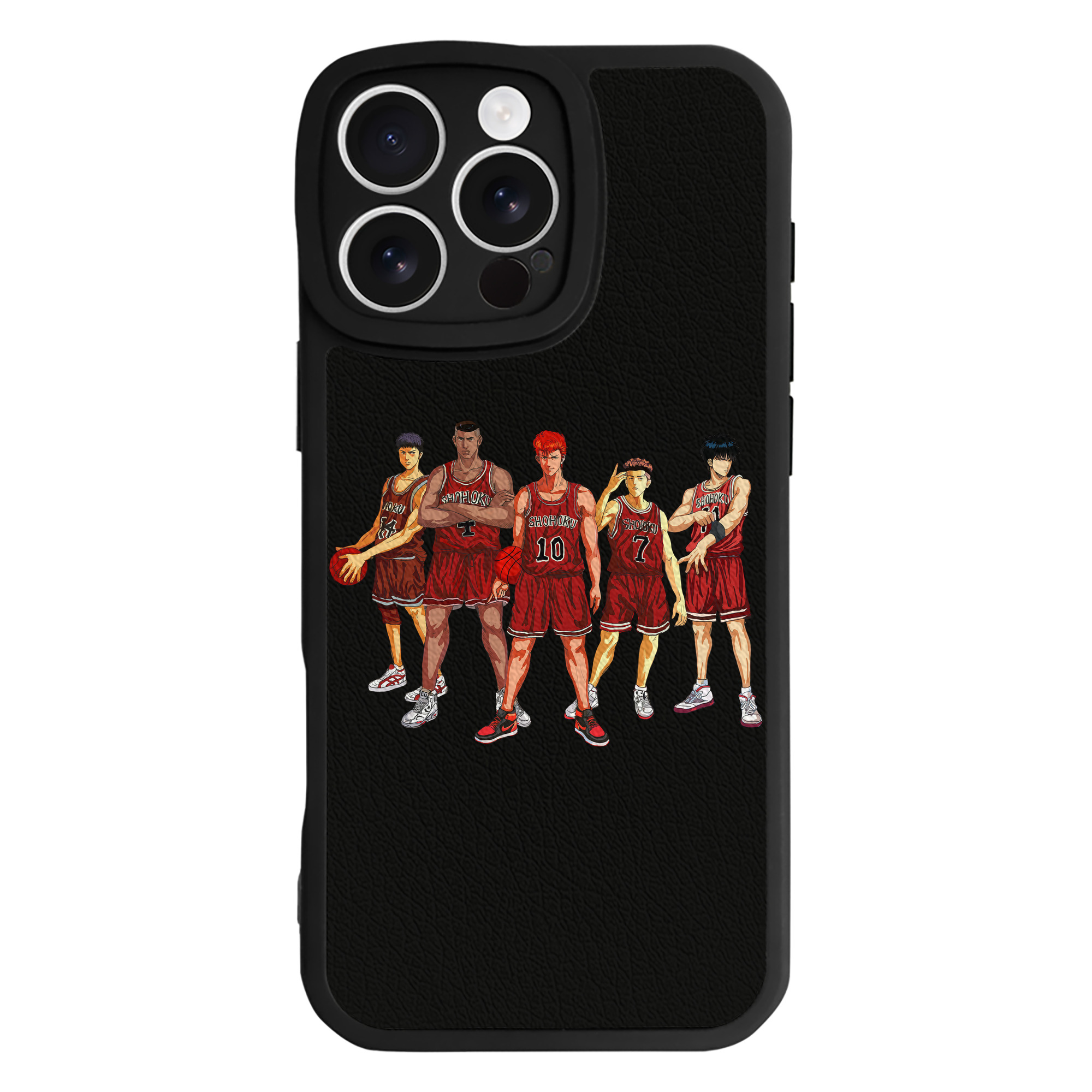 （画像用） SLAM DUNK／スラムダンク 【iPhone 16シリーズ対応】シリコンスマホケース（レザー調） 材質：シリコン